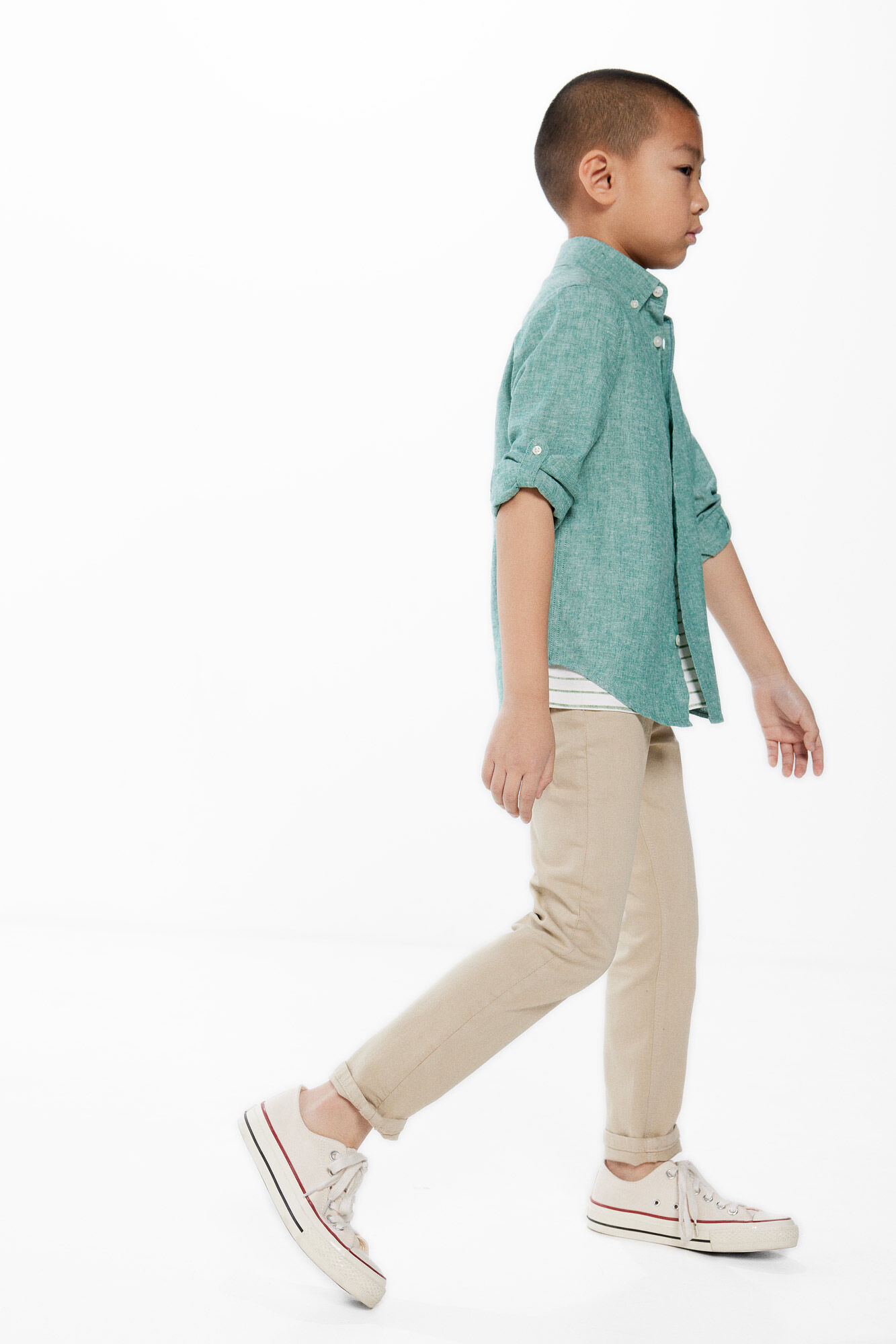 Springfield Kids Camisa linho menino