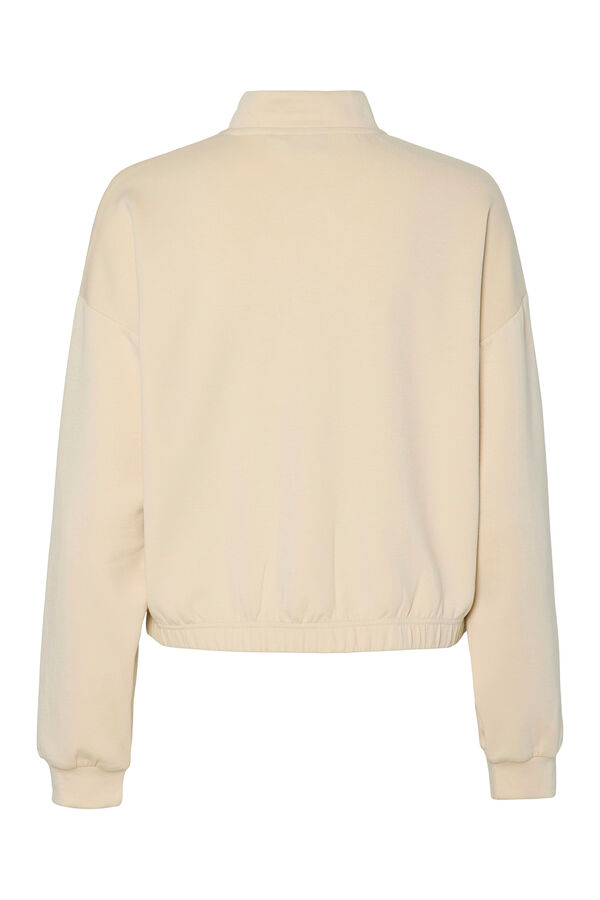 Pieces Bomber fluida gris