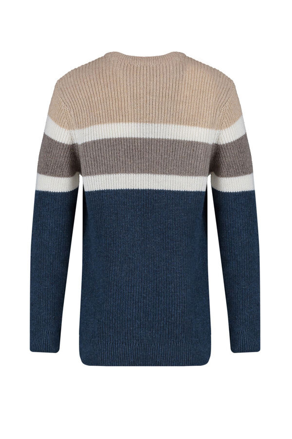 Trendyol Jersey estructura bicolor beige