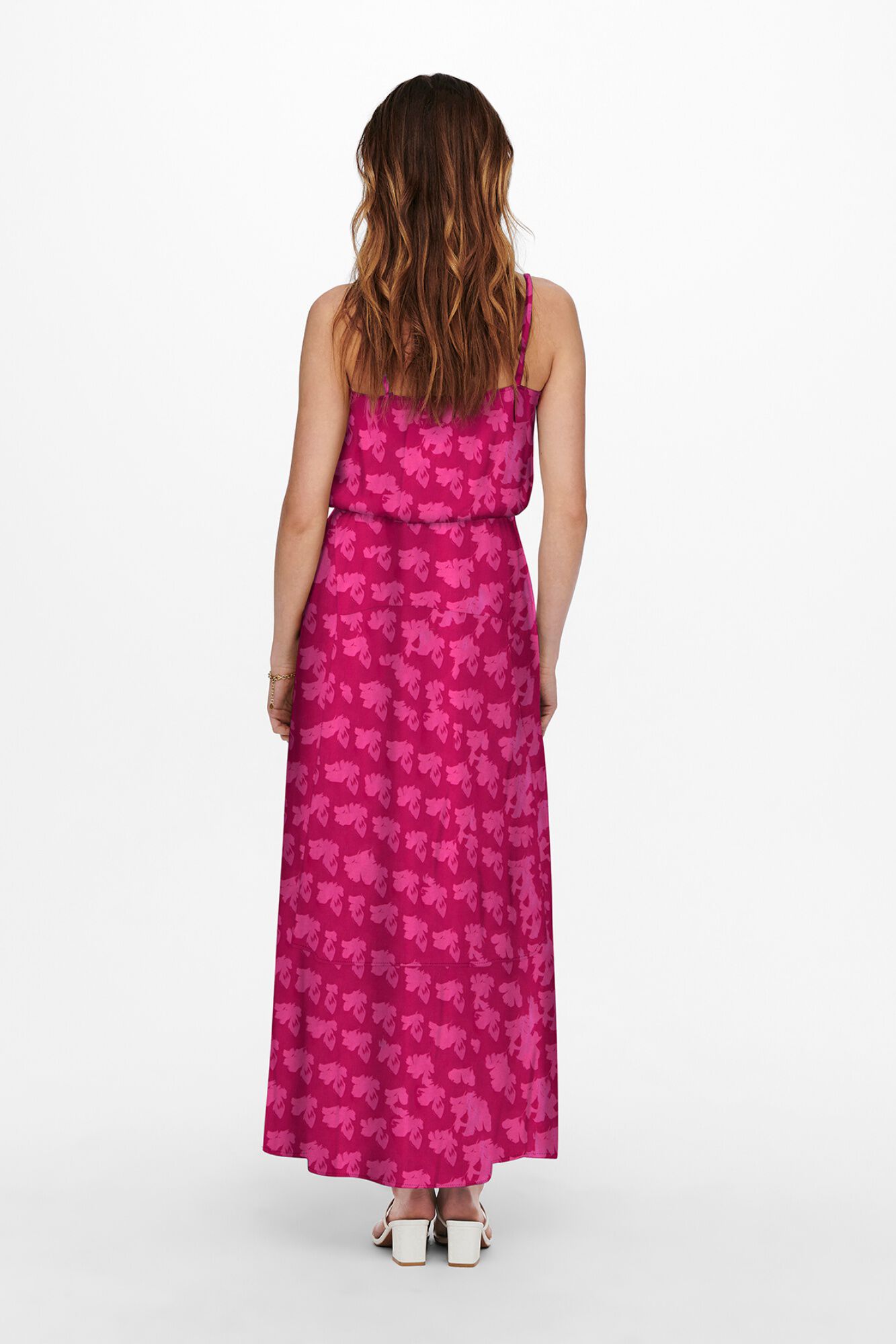 Only Vestido comprido com al&ccedil;as