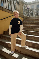 Springfield Kids Sweatshirt de duas camadas para meninos azul