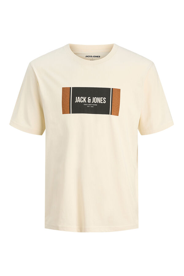 Jack & Jones PLUS Camiseta regular fit PLUS blanco