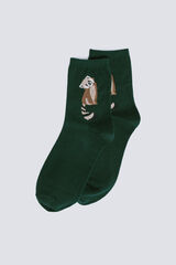 Springfield Meia longa de guaxinim verde