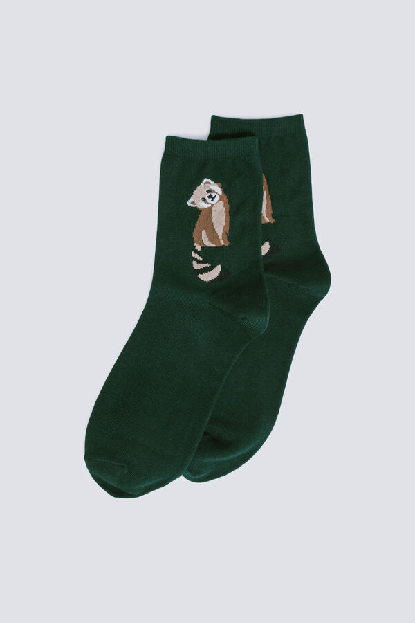 Springfield Meia longa de guaxinim verde