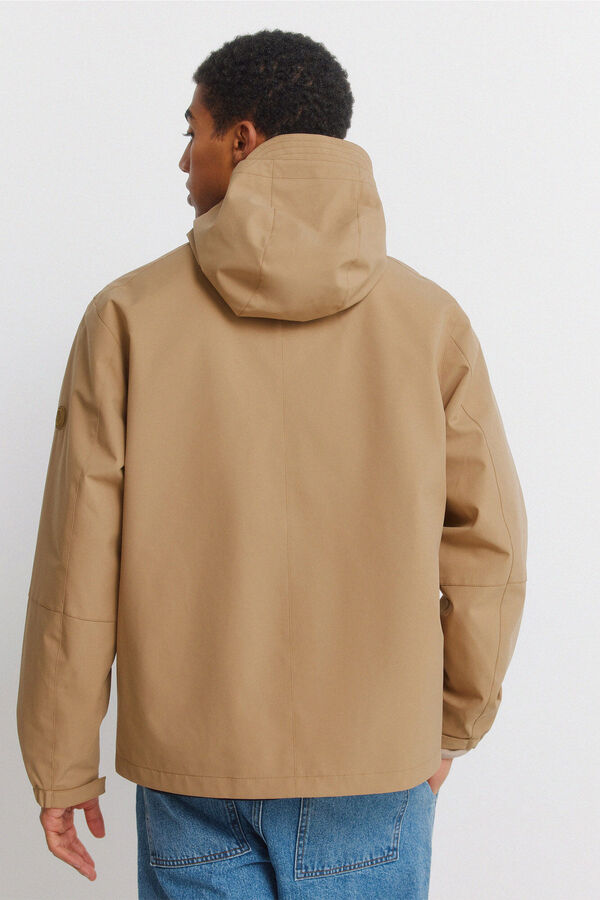 Springfield Parka t&eacute;cnica camel