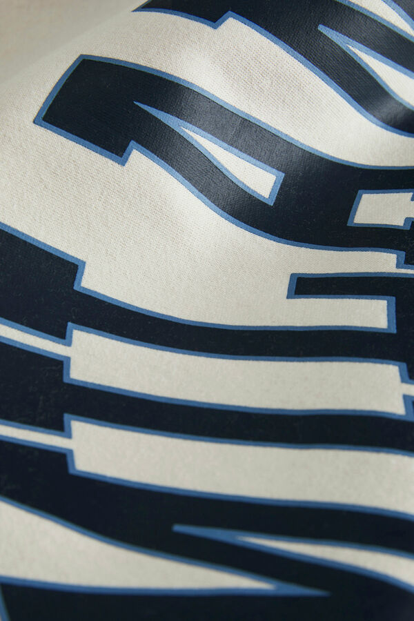 Jack & Jones Sudadera relaxed fit blanco