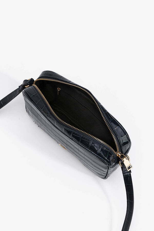 Tiffosi Bandolera Grabado Animal azul