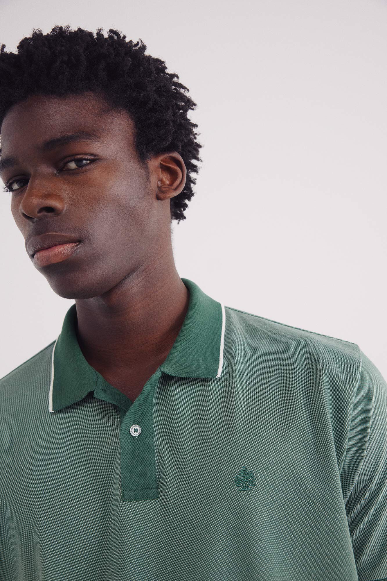 Springfield Polo oxford cuello contraste regular fit