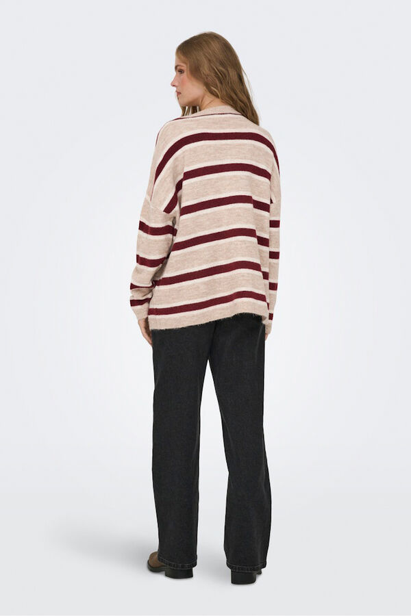 Only Camisola oversized  castanho