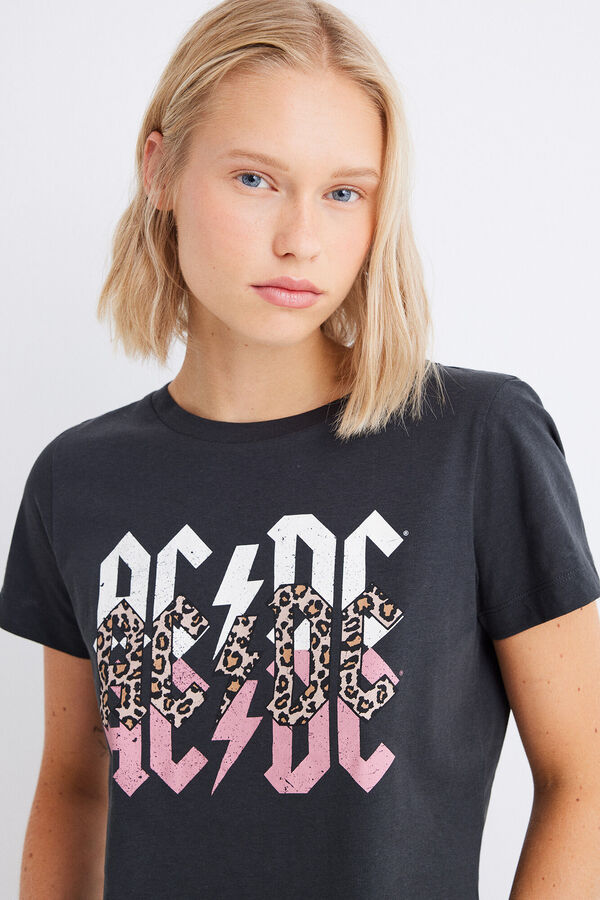 Springfield T-shirt "ACDC" cinzento