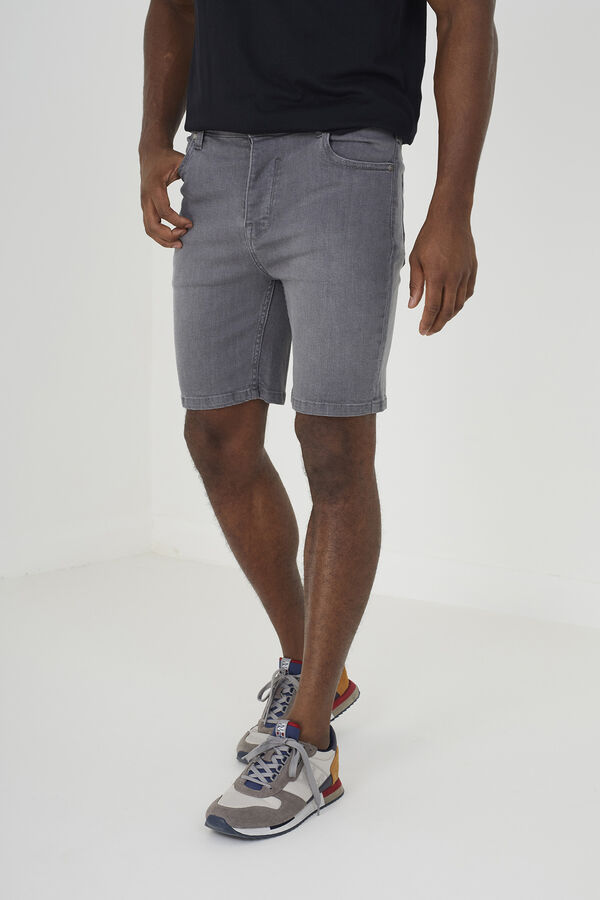 Brave Soul Cal&ccedil;&otilde;es denim skinny cinzento