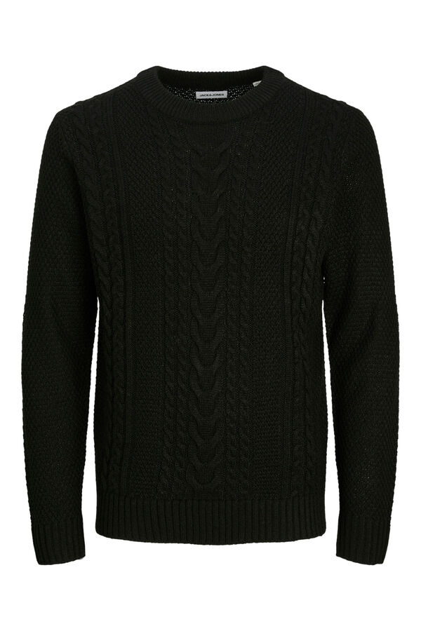 Jack & Jones Jersey textura negro