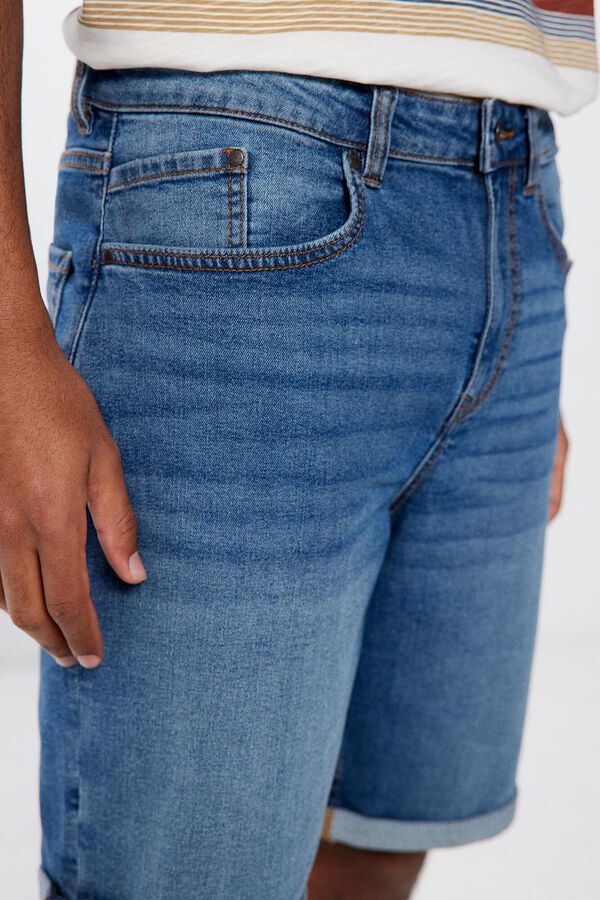 Springfield Bermudas denim  azul