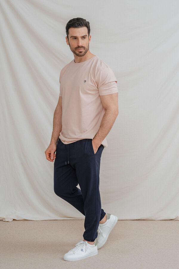 Celopman T-shirt b&aacute;sica rosa