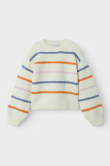 Name It Jersey de rayas de ni&ntilde;a blanco