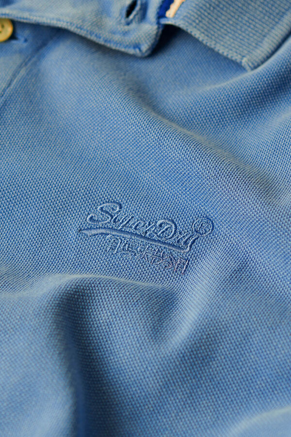 Superdry Polo Destroyed azul