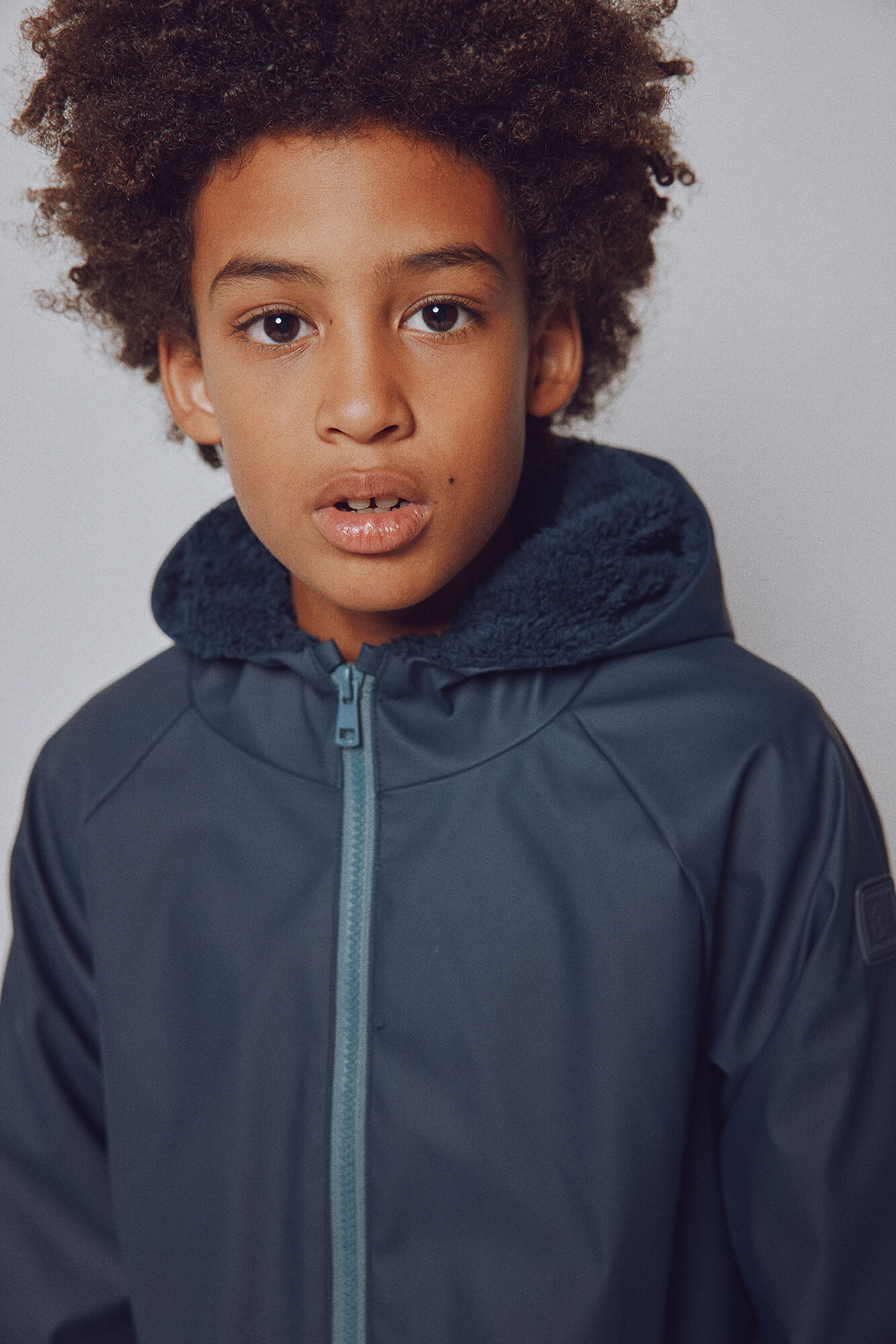 Springfield Kids Casaco efeito de caucho menino