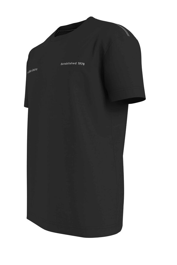CK Jeans Camiseta de hombre manga corta negro