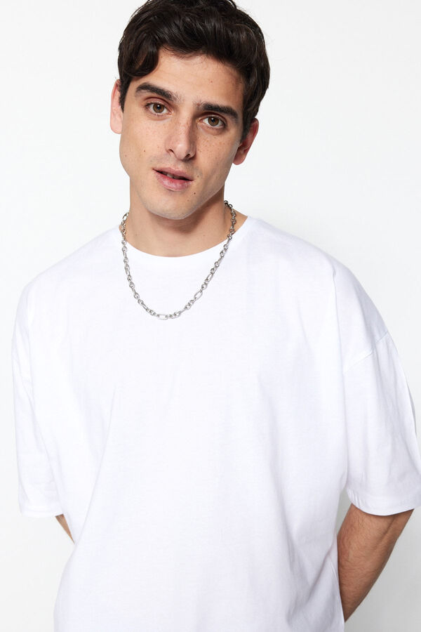 Trendyol T-shirt de manga curta branco