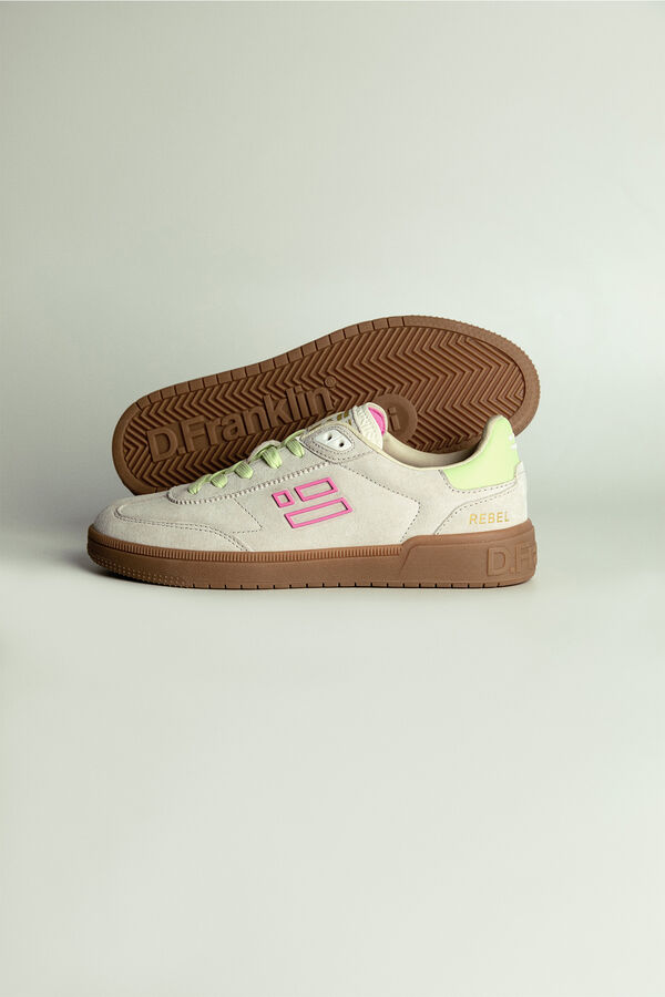 D.Franklin T&ecirc;nis Rebel Basic Flag  azul