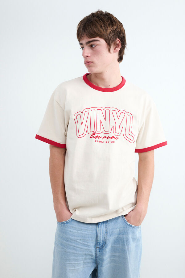 Balmohk T-shirt de manga curta branco
