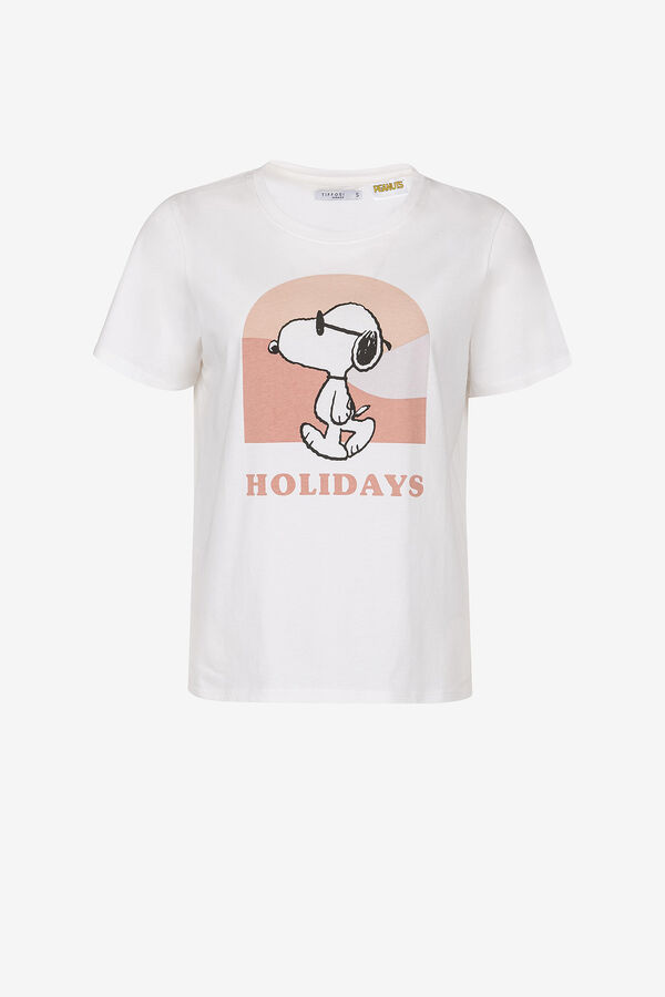 Springfield T-shirt Snoopy Peanuts™ branco