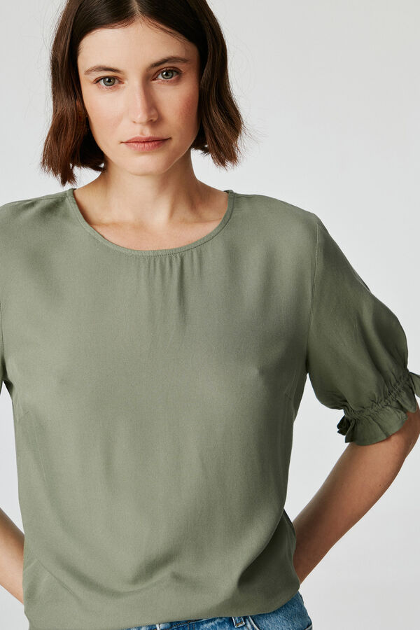Pieces Blusa manga 3/4 verde