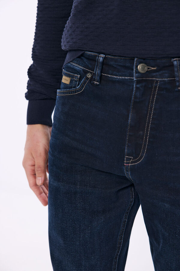 Springfield Jeans slim fit azul muy oscuro azul