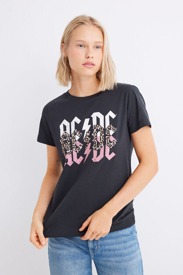 Springfield T-shirt "ACDC" cinzento