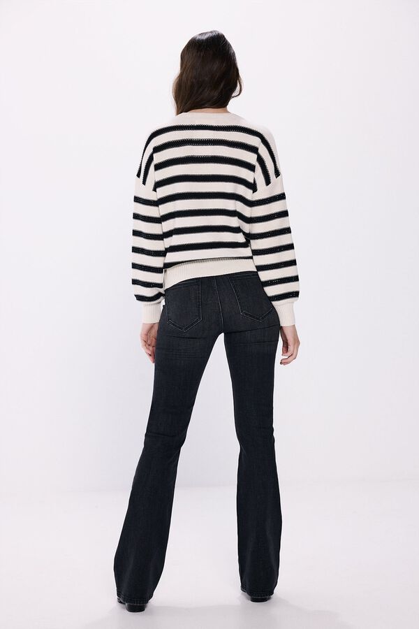 Springfield Jeans boot cut negro