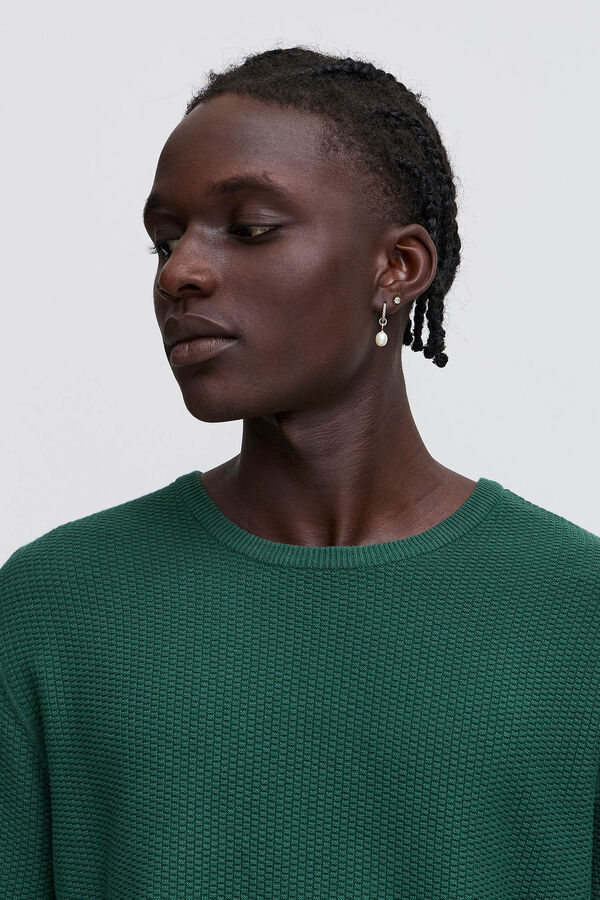 Blend Jersey de punto verde