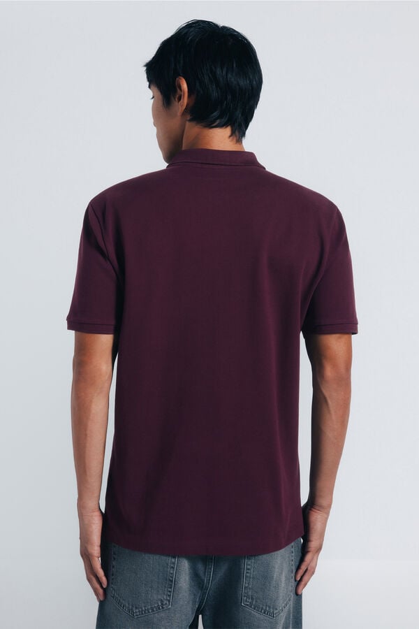 Springfield Polo piqu&eacute; b&aacute;sico regular fit estampado