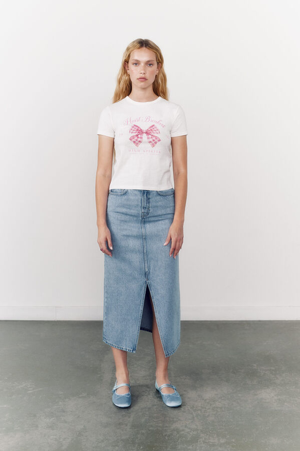 High Spirits Camiseta "Bolo" amarillo