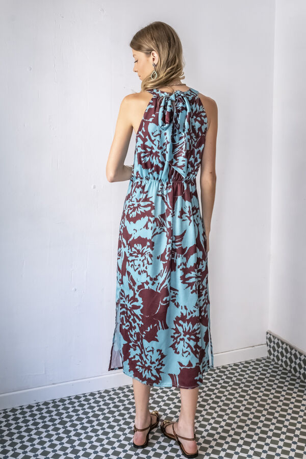 Cul Sac Vestido midi reto cru