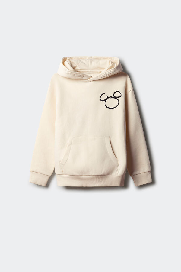 Springfield Kids Sudadera con capucha mickey ni&ntilde;o blanco