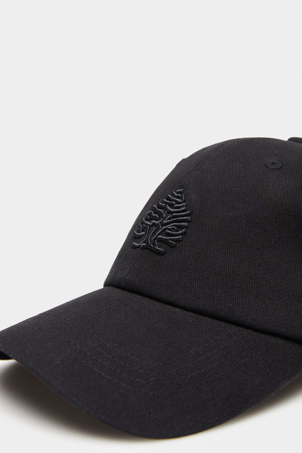 Springfield Gorra b&aacute;sica logo en relieve negro