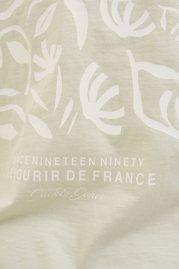 Jack & Jones Camiseta back print verde