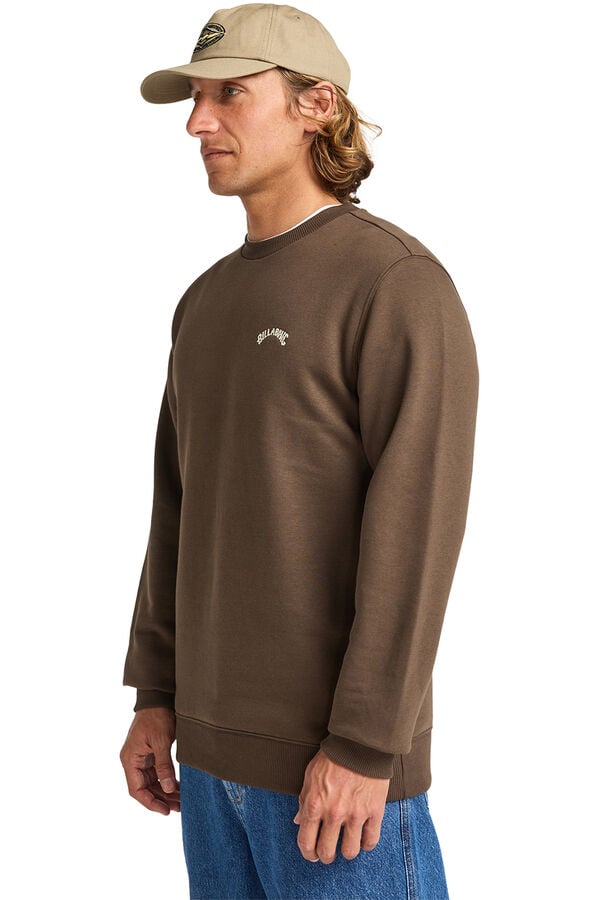 Billabong Sudadera cuello redondo kaki