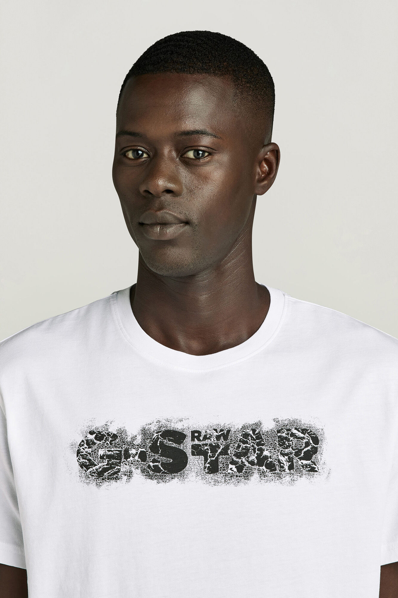 G-STAR Camiseta Distressed Logo