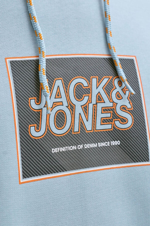 Jack & Jones Sweatshirt capuz azul