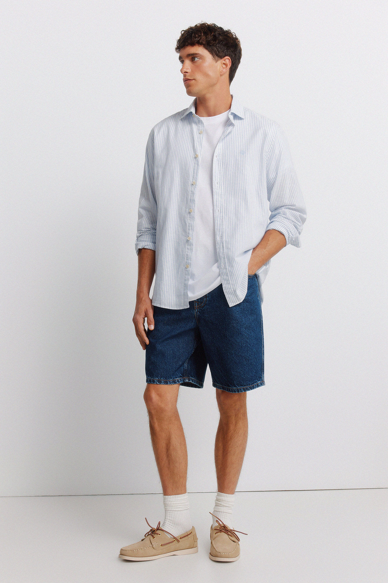 Springfield Bermuda vaquera straight fit