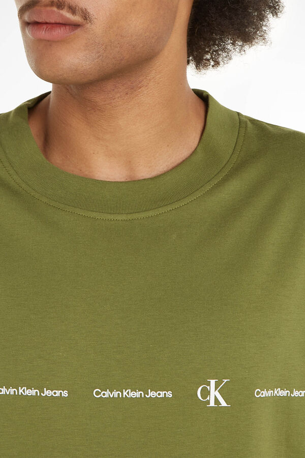 CK Jeans T-shirt de homem manga curta estampado