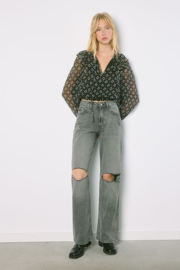 High Spirits Camisa Maya negro