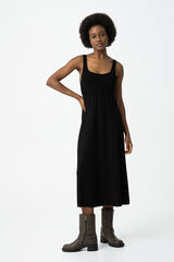 Tiffosi Vestido comprido de malha preto