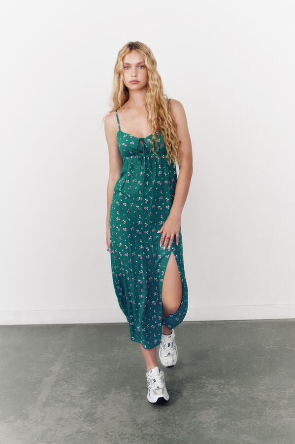 High Spirits Vestido "Tidal" verde