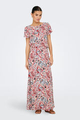 JDY Blusa manga curta estampada cru