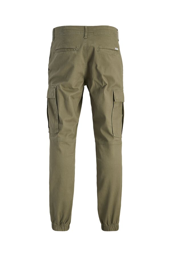 JJ REBEL Pantal&oacute;n cargo con algod&oacute;n verde
