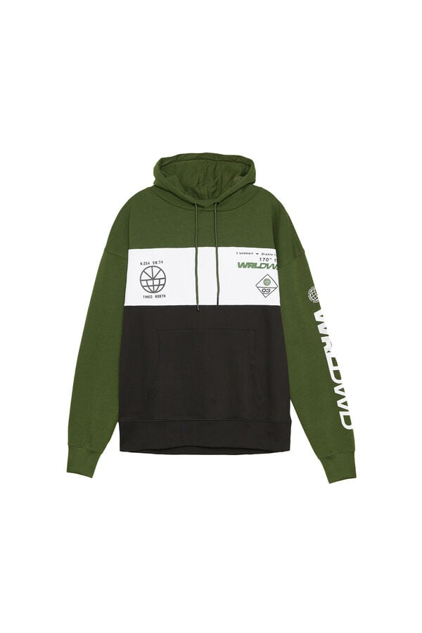 Inside Sudadera Con Capucha verde