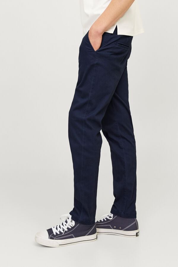 Jack & Jones Pantal&oacute;n chino slim azul