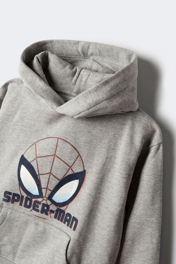 Springfield Kids Sudadera capucha Spiderman niño gris